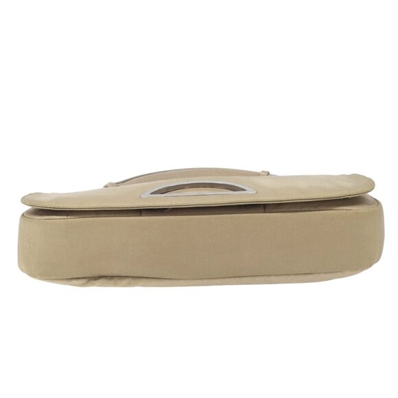 CHRISTIAN DIOR Maris Pearl Beige Nyl Small Shoulder Bag  -  RU1919 - Picture 6 of 16